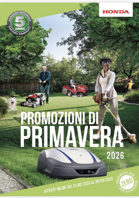 Promozioni Honda primavera 2026